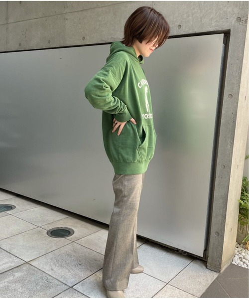 MIXTA（ミクスタ）の「《追加》《別注》【Mixta/ミクスタ】CALIFORNIA YOSEMITE HOODIE：スウェット（パーカー・レディース・カーキ・MEDIUM）」の11枚目の写真