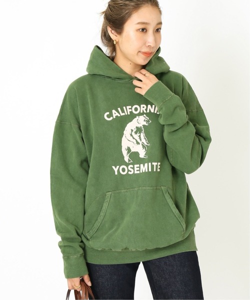 MIXTA（ミクスタ）の「《追加》《別注》【Mixta/ミクスタ】CALIFORNIA YOSEMITE HOODIE：スウェット（パーカー・レディース・カーキ・MEDIUM）」の17枚目の写真