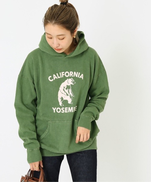 MIXTA（ミクスタ）の「《追加》《別注》【Mixta/ミクスタ】CALIFORNIA YOSEMITE HOODIE：スウェット（パーカー・レディース・カーキ・MEDIUM）」の18枚目の写真