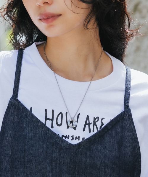 TOMMY HILFIGER(トミーヒルフィガー)の「TOMMY HILFIGER/トミーヒルフィガー STAINLESS STEEL DISK MEDALLION NECKLACE ラウンドロゴネックレス(ネックレス・メンズ・シルバー・FREE)」の17枚目の写真