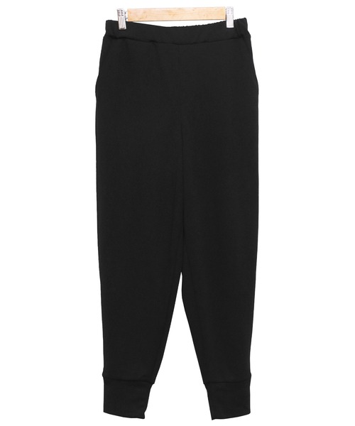 mili an deni（ミリアンデニ）の「ペアスキンバックスリットジョガーパンツ（スラックス・レディース・ブラック/キャメル/チャコールグレー/アイボリー/ネイビー・L/M）」の21枚目の写真