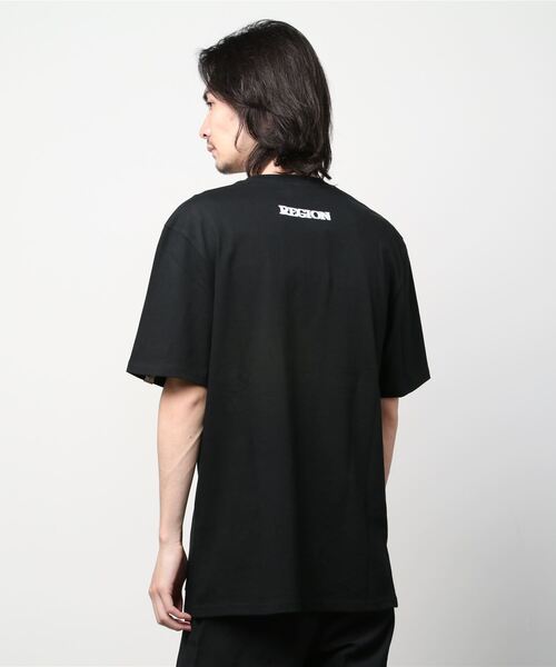 REGION（リージョン）の「【REGION/リージョン】cut t-shirt/カットT 半袖T ダメージT（Tシャツ/カットソー・メンズ・ホワイト/ブラック・L）」の8枚目の写真