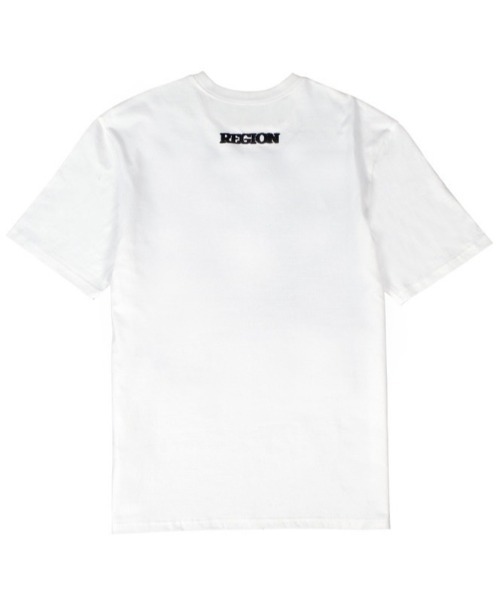 REGION（リージョン）の「【REGION/リージョン】cut t-shirt/カットT 半袖T ダメージT（Tシャツ/カットソー・メンズ・ホワイト/ブラック・L）」の3枚目の写真