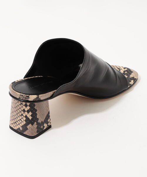 TOMORROWLAND （トゥモローランド）の「FABIO RUSCONI カバード チャンキーヒールサンダル（サンダル・レディース・ブラック系その他・38/36/37）」の8枚目の写真