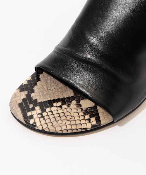 TOMORROWLAND （トゥモローランド）の「FABIO RUSCONI カバード チャンキーヒールサンダル（サンダル・レディース・ブラック系その他・38/36/37）」の4枚目の写真