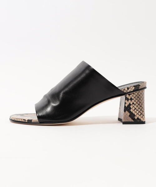 TOMORROWLAND （トゥモローランド）の「FABIO RUSCONI カバード チャンキーヒールサンダル（サンダル・レディース・ブラック系その他・38/36/37）」の2枚目の写真