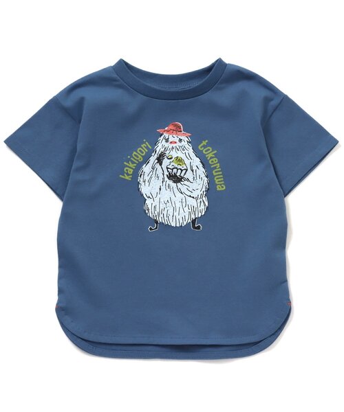 BREEZE(ブリーズ)の「アウトドアユニークイラストTシャツ(Tシャツ/カットソー・キッズ・ピンク/ブルー/ライム・140/100/90/130/120/110/80)」の1枚目の写真