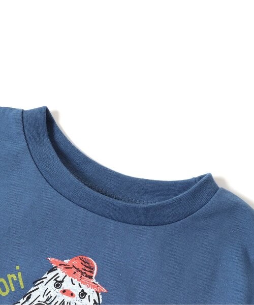 BREEZE(ブリーズ)の「アウトドアユニークイラストTシャツ(Tシャツ/カットソー・キッズ・ピンク/ブルー/ライム・140/100/90/130/120/110/80)」の7枚目の写真