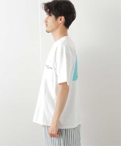 Jonas Claesson(ジョナスクレアッソン)の「【JONAS CLAESSON / ジョナス クレアッソン】別注 FLAMINGO Tシャツ(Tシャツ/カットソー・メンズ・ホワイト・MEDIUM/LARGE)」の4枚目の写真