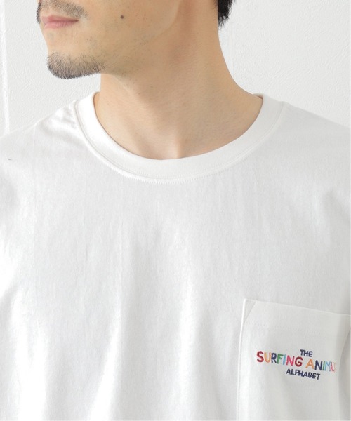 Jonas Claesson(ジョナスクレアッソン)の「【JONAS CLAESSON / ジョナス クレアッソン】別注 FLAMINGO Tシャツ(Tシャツ/カットソー・メンズ・ホワイト・MEDIUM/LARGE)」の7枚目の写真