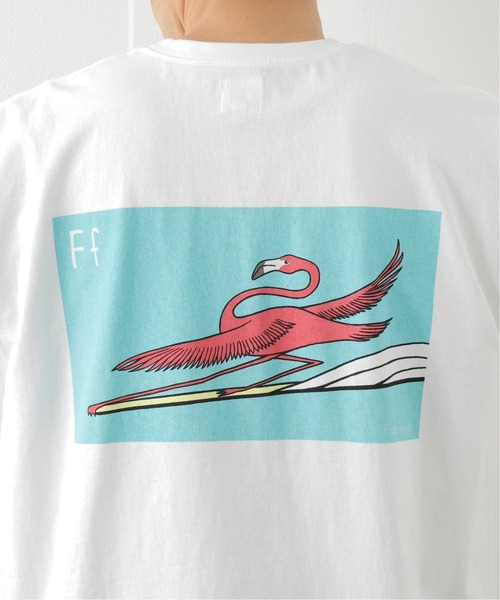 Jonas Claesson(ジョナスクレアッソン)の「【JONAS CLAESSON / ジョナス クレアッソン】別注 FLAMINGO Tシャツ(Tシャツ/カットソー・メンズ・ホワイト・MEDIUM/LARGE)」の14枚目の写真