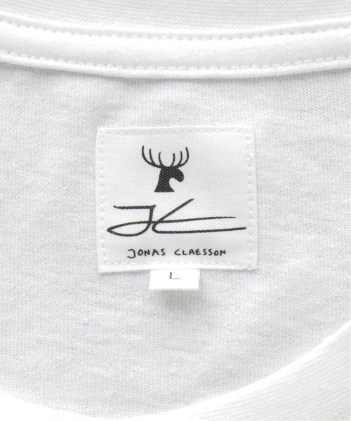Jonas Claesson(ジョナスクレアッソン)の「【JONAS CLAESSON / ジョナス クレアッソン】別注 FLAMINGO Tシャツ(Tシャツ/カットソー・メンズ・ホワイト・MEDIUM/LARGE)」の17枚目の写真