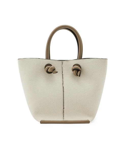 ADAM ET ROPE'(アダムエロペ)の「【一部直営店舗・WEB限定】ダブルシルェットMINIバッグ(ハンドバッグ・レディース・ブラック/グレー系その他/キャメル・FREE)」の14枚目の写真