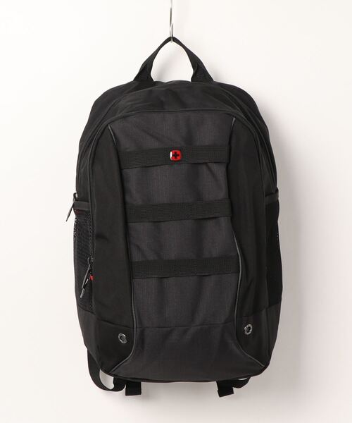 VICTORINOX(ビクトリノックス)の「【WENGER】ウェンガー Wenger, RoadJumper Essential 16" Laptop Backpack, Black ( R ) 604429(バックパック/リュック・メンズ・ブラック・FREE)」の1枚目の写真