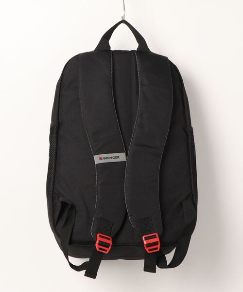 VICTORINOX(ビクトリノックス)の「【WENGER】ウェンガー Wenger, RoadJumper Essential 16" Laptop Backpack, Black ( R ) 604429(バックパック/リュック・メンズ・ブラック・FREE)」の3枚目の写真