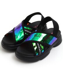 オーロラクロスゴムサンダル