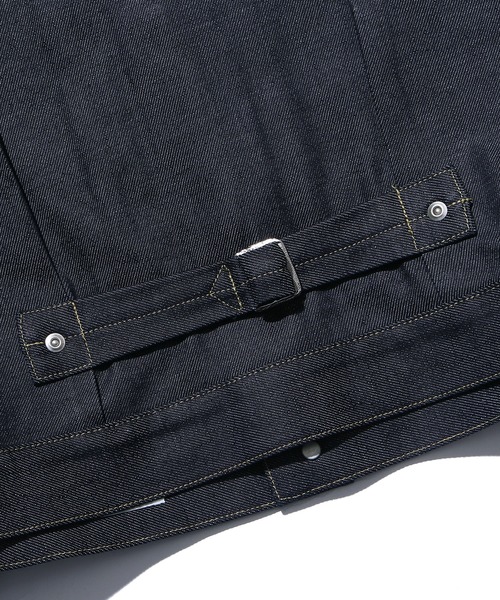 YOUNG&OLSEN The DRYGOODS STORE（ヤングアンドオルセン）の「YOUNG&OLSEN/ヤングアンドオルセン YOUNG DENIM BLOUSE デニムジャケット（デニムジャケット・レディース・インディゴブルー・2/3）」の9枚目の写真