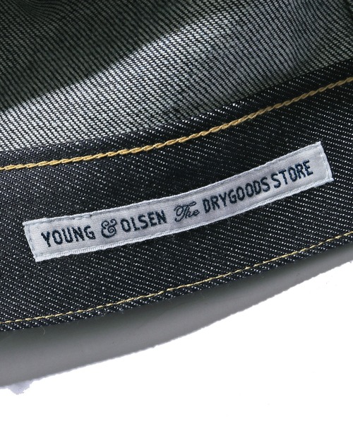 YOUNG&OLSEN The DRYGOODS STORE（ヤングアンドオルセン）の「YOUNG&OLSEN/ヤングアンドオルセン YOUNG DENIM BLOUSE デニムジャケット（デニムジャケット・レディース・インディゴブルー・2/3）」の3枚目の写真