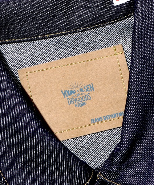 YOUNG&OLSEN The DRYGOODS STORE（ヤングアンドオルセン）の「YOUNG&OLSEN/ヤングアンドオルセン YOUNG DENIM BLOUSE デニムジャケット（デニムジャケット・レディース・インディゴブルー・2/3）」の11枚目の写真