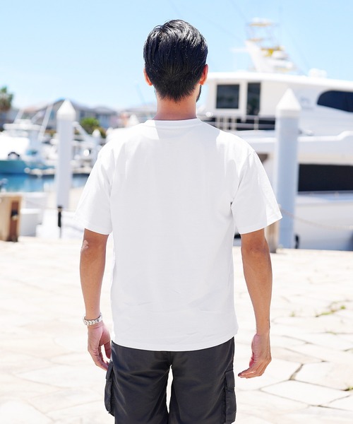 roshell(ロシェル)の「クルーネック オーガビッツコットンポケTEE(Tシャツ/カットソー・メンズ・ブルー系その他/グレー系その他/グリーン系その他2/ホワイト系その他/ブルー系その他2/グリーン系その他/グレー系その他2/ブラック系その他・X-LARGE/MEDIUM/SMALL/LARGE)」の21枚目の写真