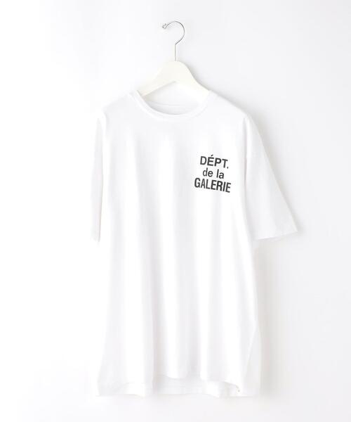 GALLERY DEPT(ギャラリーデプト)の「<GALLERY DEPT> FRENCH TEE/Tシャツ(Tシャツ/カットソー・メンズ・ホワイト/クリーム/ブラック・L/M)」の1枚目の写真