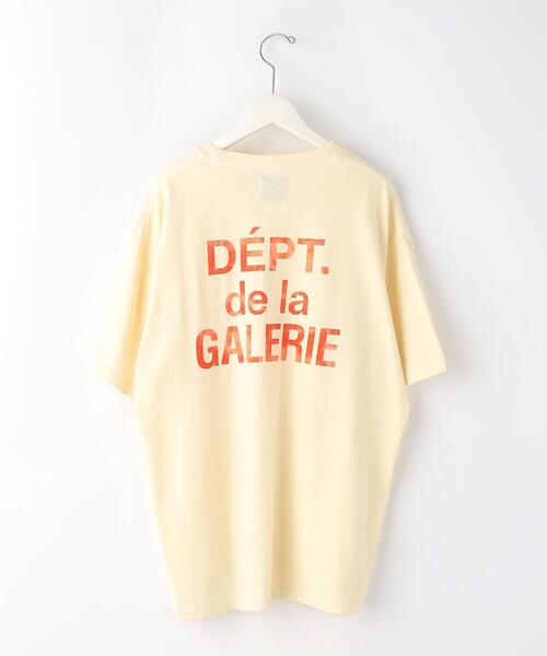 GALLERY DEPT(ギャラリーデプト)の「<GALLERY DEPT> FRENCH TEE/Tシャツ(Tシャツ/カットソー・メンズ・ホワイト/クリーム/ブラック・L/M)」の4枚目の写真