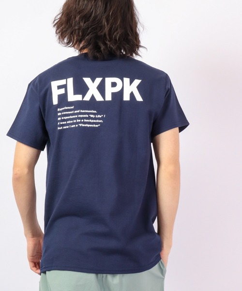 FLASH PACKER(フラッシュパッカー)の「FLASH PACKER 半袖Tシャツ(Tシャツ/カットソー・メンズ・サンドベージュ/ホワイト/ネイビー・XL/L/M/S)」の3枚目の写真