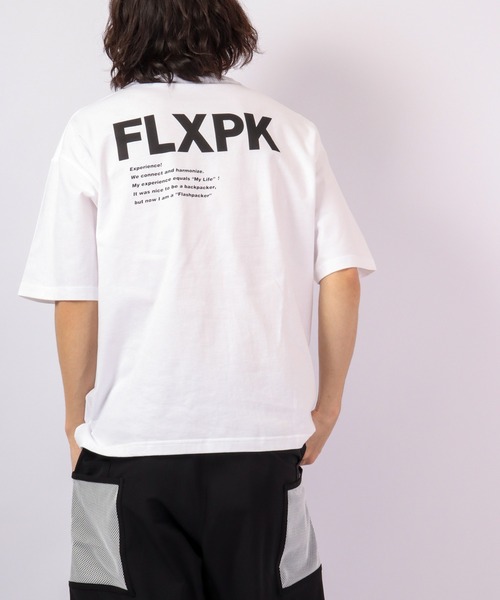FLASH PACKER(フラッシュパッカー)の「FLASH PACKER 半袖Tシャツ(Tシャツ/カットソー・メンズ・サンドベージュ/ホワイト/ネイビー・XL/L/M/S)」の5枚目の写真