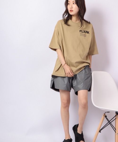 FLASH PACKER(フラッシュパッカー)の「FLASH PACKER 半袖Tシャツ(Tシャツ/カットソー・メンズ・サンドベージュ/ホワイト/ネイビー・XL/L/M/S)」の9枚目の写真