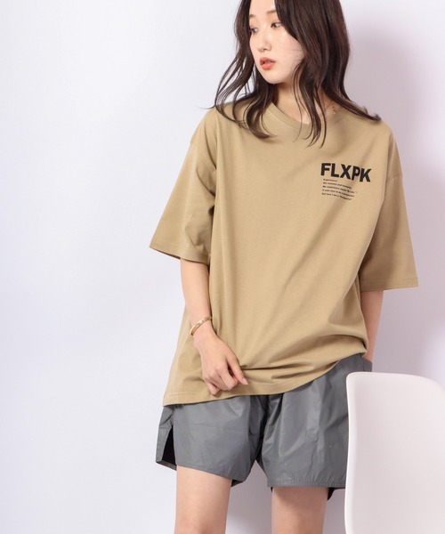 FLASH PACKER(フラッシュパッカー)の「FLASH PACKER 半袖Tシャツ(Tシャツ/カットソー・メンズ・サンドベージュ/ホワイト/ネイビー・XL/L/M/S)」の7枚目の写真