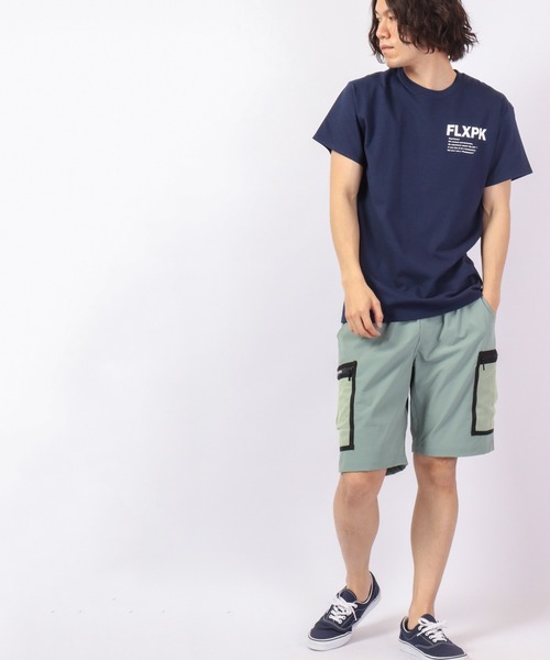 FLASH PACKER(フラッシュパッカー)の「FLASH PACKER 半袖Tシャツ(Tシャツ/カットソー・メンズ・サンドベージュ/ホワイト/ネイビー・XL/L/M/S)」の11枚目の写真