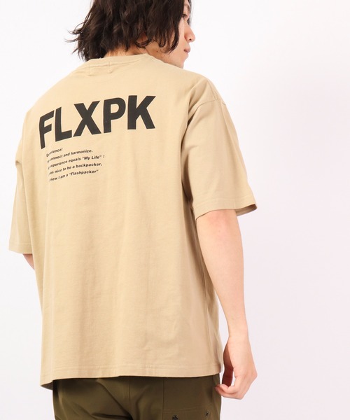 FLASH PACKER(フラッシュパッカー)の「FLASH PACKER 半袖Tシャツ(Tシャツ/カットソー・メンズ・サンドベージュ/ホワイト/ネイビー・XL/L/M/S)」の17枚目の写真
