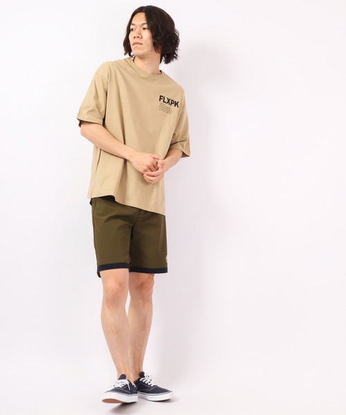 FLASH PACKER(フラッシュパッカー)の「FLASH PACKER 半袖Tシャツ(Tシャツ/カットソー・メンズ・サンドベージュ/ホワイト/ネイビー・XL/L/M/S)」の16枚目の写真