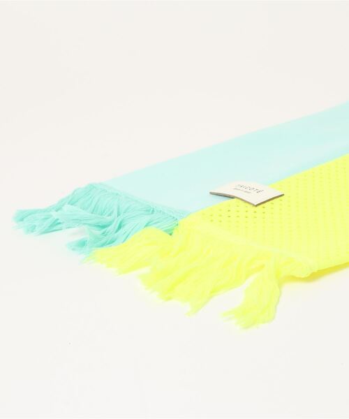 Tricote(トリコテ)の「TRICOTE トリコテ / BI COLOUR MESH BAG バイカラーメッシュバッグ / TR21BG005(トートバッグ・レディース・グリーン/イエロー/ピンク・FREE)」の4枚目の写真