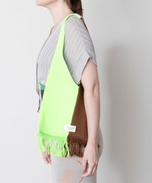 TRICOTE トリコテ / BI COLOUR MESH BAG バイカラーメッシュバッグ / TR21BG005