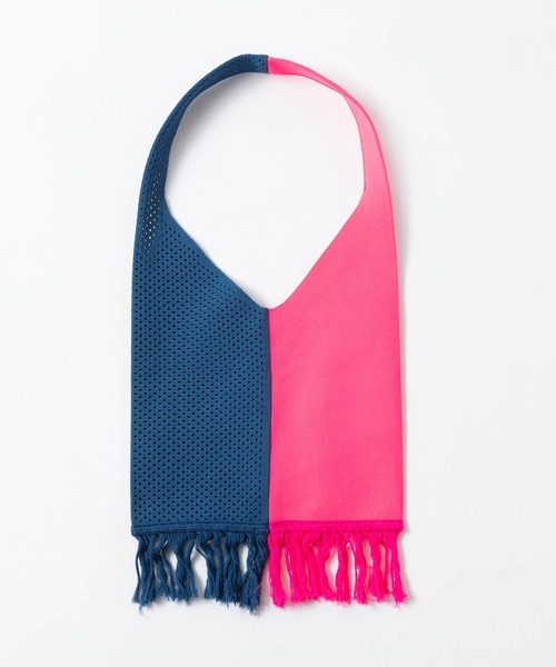 Tricote(トリコテ)の「TRICOTE トリコテ / BI COLOUR MESH BAG バイカラーメッシュバッグ / TR21BG005(トートバッグ・レディース・グリーン/イエロー/ピンク・FREE)」の5枚目の写真