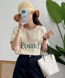 ロゴプリントTシャツ
