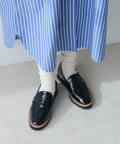 EVOL（イーボル）の「【EVOL】コバコインローファー IT9857（ローファー・レディース・ブラック/ベージュ/ブラウン/ブラック系その他・22.5cm/23.5cm/24.5cm/23.0cm/24.0cm/25.0cm/22.0cm）」の17枚目の写真