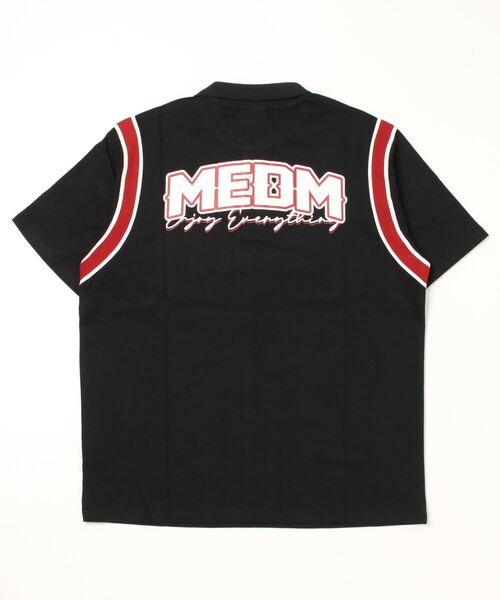 MR.ENJOY DA MONEY（ミスターエンジョイダマネー）の「【MR. ENJOY DA MONEY/ミスターエンジョイダマニー】ENJOY POLO SHIRT/ポロシャツ 半袖ポロシャツ（ポロシャツ・メンズ・ホワイト/ブラック/グリーン・M/XL/L）」の4枚目の写真