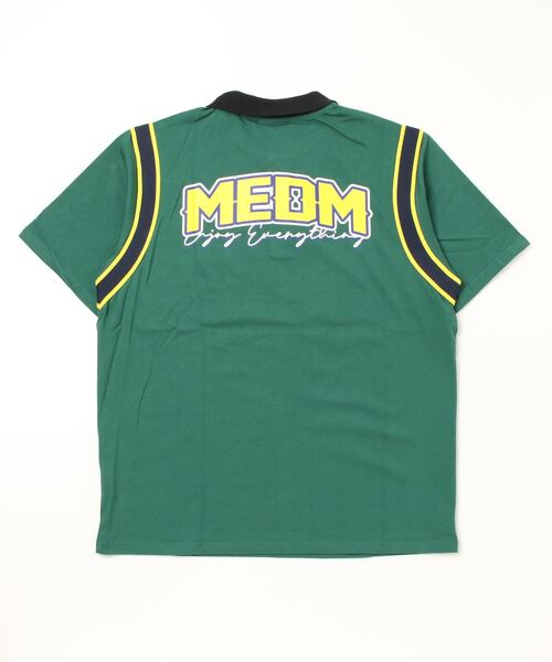 MR.ENJOY DA MONEY（ミスターエンジョイダマネー）の「【MR. ENJOY DA MONEY/ミスターエンジョイダマニー】ENJOY POLO SHIRT/ポロシャツ 半袖ポロシャツ（ポロシャツ・メンズ・ホワイト/ブラック/グリーン・M/XL/L）」の6枚目の写真