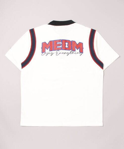 MR.ENJOY DA MONEY（ミスターエンジョイダマネー）の「【MR. ENJOY DA MONEY/ミスターエンジョイダマニー】ENJOY POLO SHIRT/ポロシャツ 半袖ポロシャツ（ポロシャツ・メンズ・ホワイト/ブラック/グリーン・M/XL/L）」の8枚目の写真