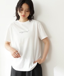 N.（N. Natural Beauty Basic） | ◆手書きロゴＴシャツ(Tシャツ/カットソー)