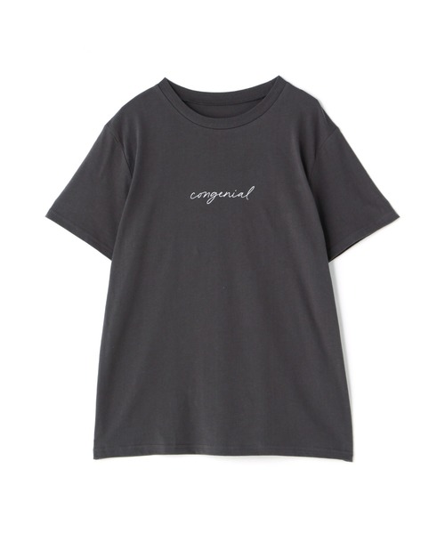 N.（N. Natural Beauty Basic）（エヌエヌナチュラルビューティーベーシック）の「◆手書きロゴＴシャツ（Tシャツ/カットソー・レディース・オフホワイト/ホワイト系その他/スミクロ・MEDIUM）」の14枚目の写真