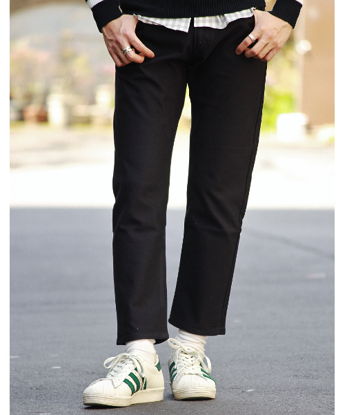 EDIFICE(エディフィス)の「◇TWILL JERSEY アンクル5PK(その他パンツ・メンズ・ライトグレー/ホワイト/ベージュ/ネイビー・32/30/29/31)」の4枚目の写真