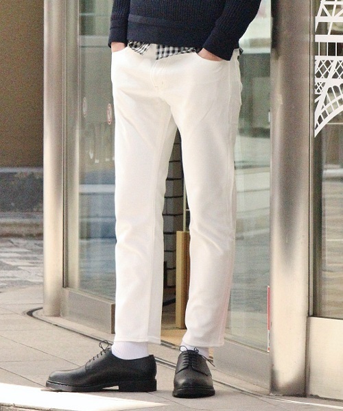 EDIFICE(エディフィス)の「◇TWILL JERSEY アンクル5PK(その他パンツ・メンズ・ライトグレー/ホワイト/ベージュ/ネイビー・32/30/29/31)」の10枚目の写真