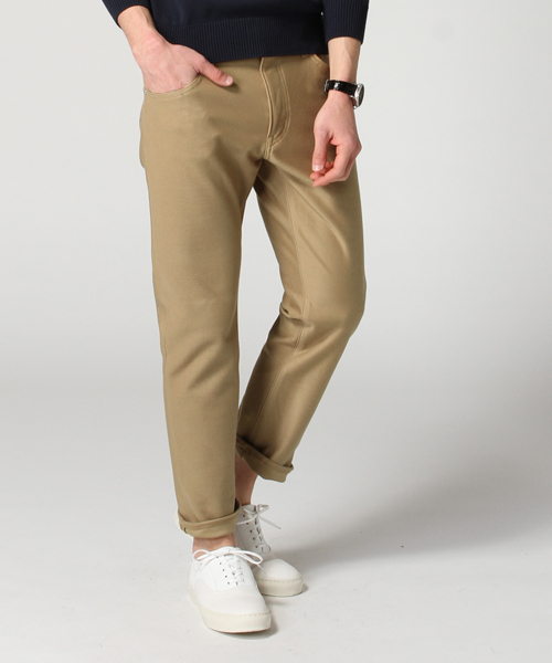 EDIFICE(エディフィス)の「◇TWILL JERSEY アンクル5PK(その他パンツ・メンズ・ライトグレー/ホワイト/ベージュ/ネイビー・32/30/29/31)」の19枚目の写真