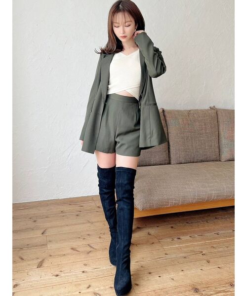 RESEXXY（リゼクシー）の「ピンヒールロングブーツ（ブーツ・レディース・ブラック・SMALL/MEDIUM/LARGE）」の2枚目の写真