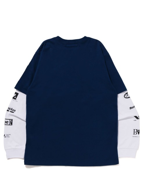 A BATHING APE（アベイシングエイプ）の「BAPE STA LAYERED L/S TEE M 