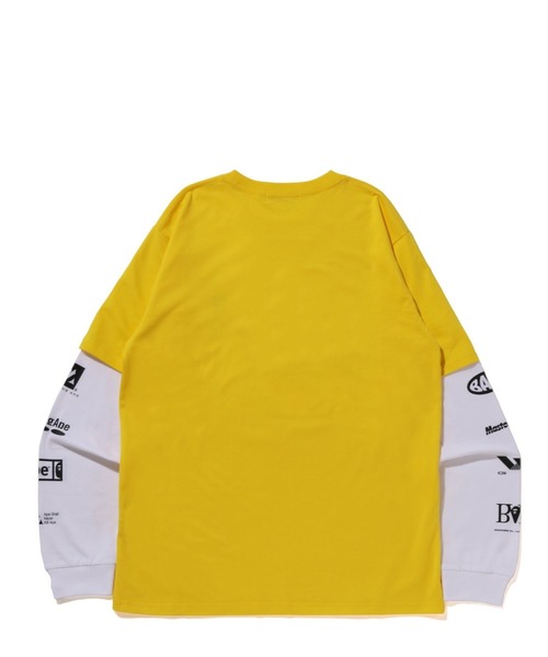 A BATHING APE® フェイクレイヤードTシャツ A BATHING APE（ア