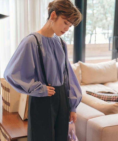 titivate（ティティベイト）の「ｻｽﾍﾟﾝﾀﾞｰ付きﾊｲｳｴｽﾄﾊﾟﾝﾂ（その他パンツ・レディース・ブラック/アイボリー/ライトブラウン・M/S/L）」の9枚目の写真